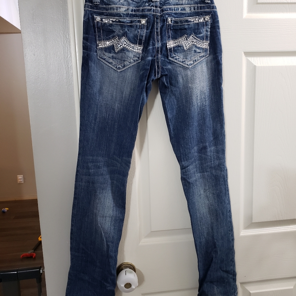 Miss Me Jeans 26x31 Detailed Pocket